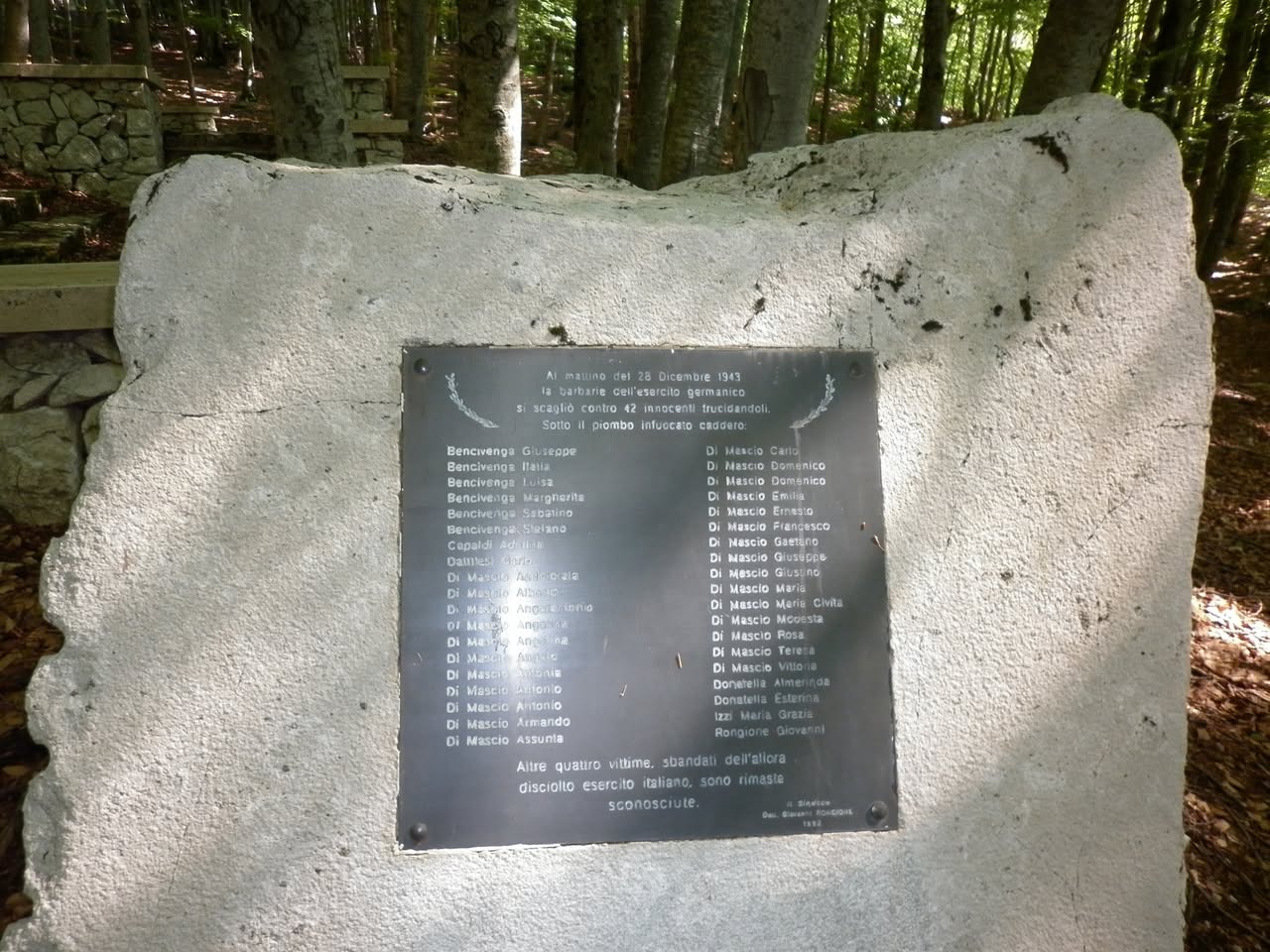 81° Anniversario strage di Collelungo